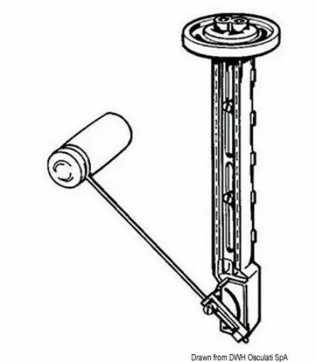 Picture of Fuel level float lever 150-605 mm - 27.674.00