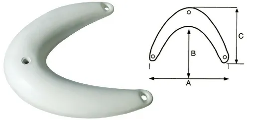 Picture of Bow Fender 34 Cm X H.36