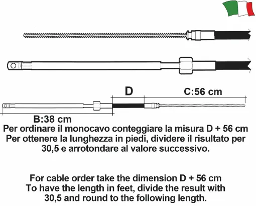 Picture of Cable M66 Ft 12