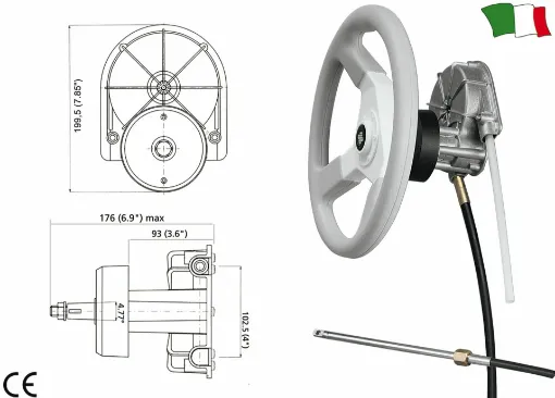 Picture of Steering T85 Comp. Hub Cover