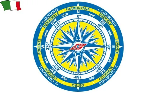 Picture of Wind Rose Sticker D. 16