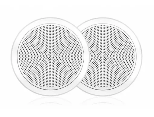 Picture of Pair Of Flush Mount Speakers, 6.5", White Round