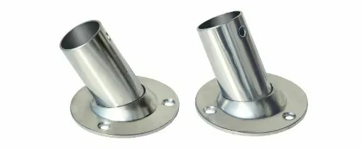 Picture of Round Base 60 Degrees Acc. Stainless Steel Aisi 316.