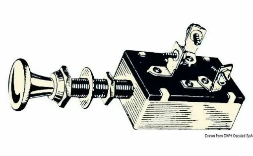 Picture of 2-circuit 25 A switch - 14.918.05. - 11 circuit 25 A switch - 14.918.06 - Oem