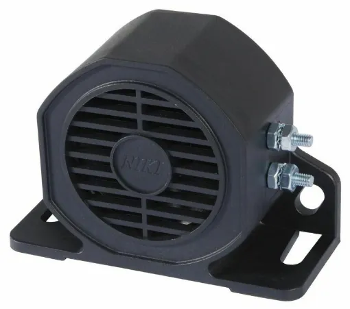 Picture of Waterproof alarm with intermittent sound, particularly suitable for signaling the opening of doors, hatches, engine compartments, garages, tenders, etc.