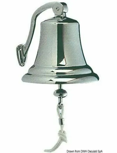 Picture of Chrome-plated brass bell 150 mm - 21.202.90