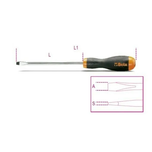 Picture of Flathead Screwdriver 1201 - 4 X 100 mm