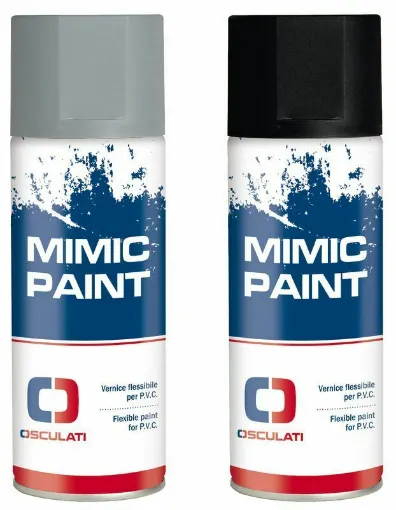 Picture of Flexible PVC paint, ideal for restoring PVC dinghies, fenders, faux leather cushions, and any flexible surface.