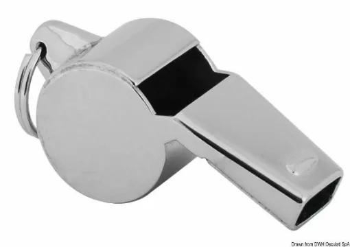 Picture of Chrome-plated brass referee whistle - 21.483.00