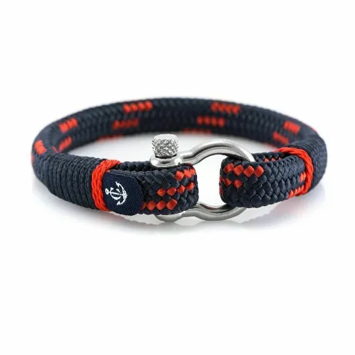 Picture of Red Blue Yachting Bracelet Size 19.