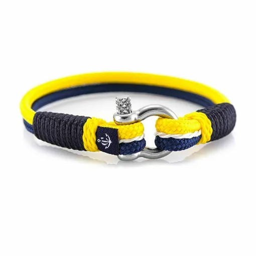 Picture of Slim Yellow-Blue Bracelet Size 21.