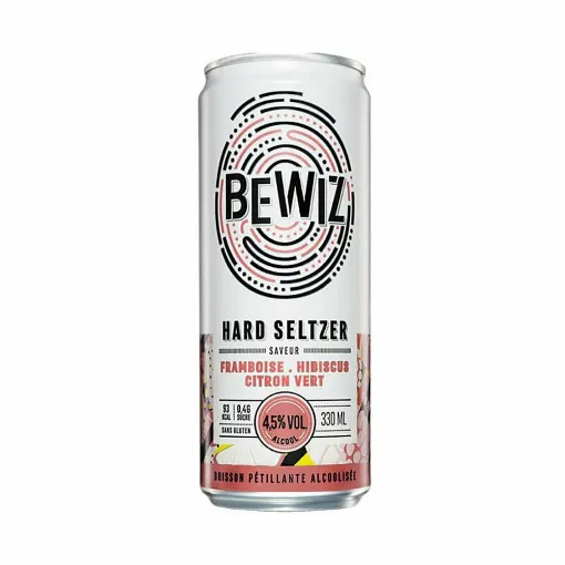 Picture of Bewiz - Framboise - Hibiscus - Citron Vert - Hard Seltzer