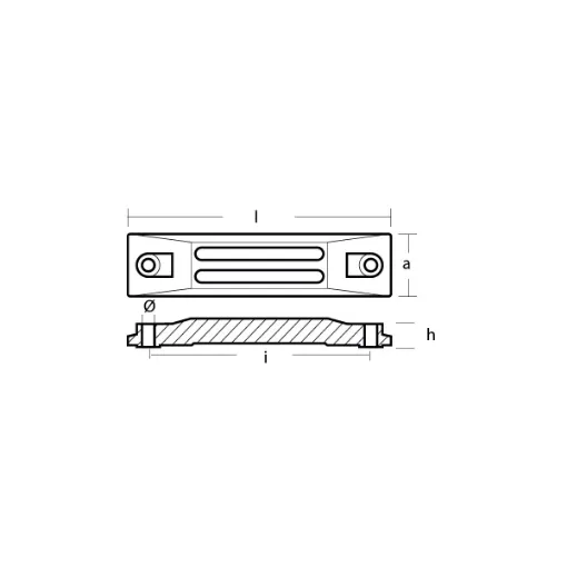 Picture of Trim Anode Honda 25-50Hp