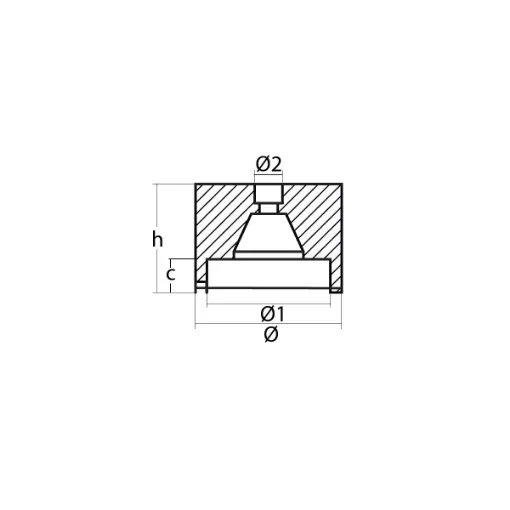 Picture of Round Warping Cone Model Riva H.86 Diam.116