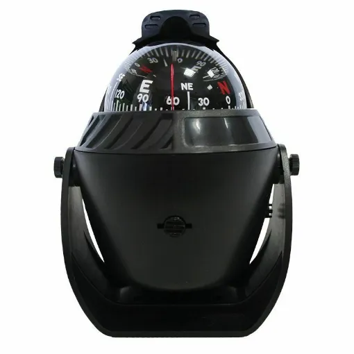 Picture of Led Illuminated Compass 102X94 X 137 mm Black