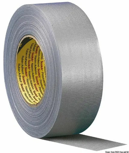 Picture of Tape with excellent resistance to peeling, cutting, and water. Ideal for emergency repairs, used for all operations where sealing, reinforcing, protecting, joining, and repairing sails is necessary.