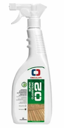 Picture of Concentrated degreasing cleaner based on plant nanotechnology, ideal for cleaning internal and external teak surfaces. Specific formula for stubborn stains. - 750ml - Osculati