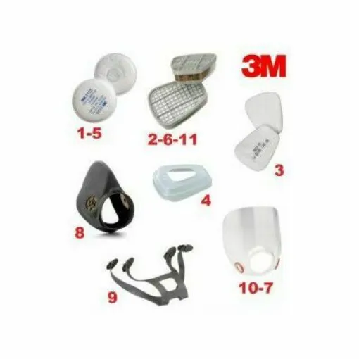 Picture of 3M Prefilters Pair For Paint Filter Rif. 3M 5911.