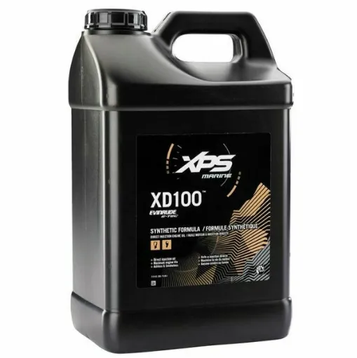 Picture of Xd100 Evinrude E-Tec 100% Synthetic Oil For Fuel Mixture.