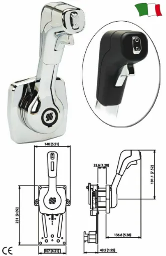 Picture of Lever Control For Bulkhead Mounting