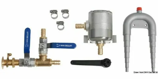 Picture of Composed of fittings, valves, filter, and anti-siphon. Tube to be used Ã˜ 16 mm.