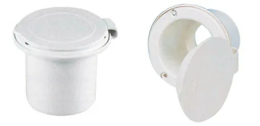 Picture of Round White Shower Container