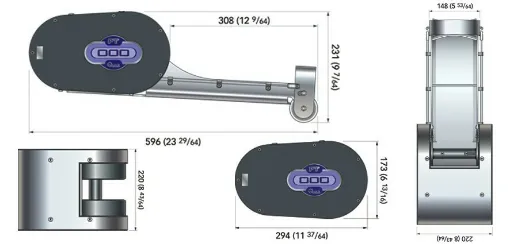 Picture of Stainless Steel Wire Tensioner Cm.30.