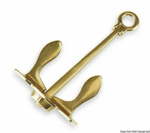 Picture of Keychain anchor 50 mm - 32,200.00 - Anchor paperweight 140 mm - 32.518.00 - Old Marina