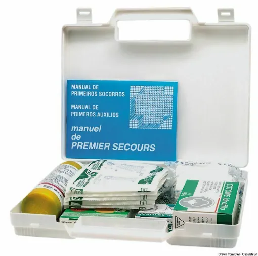 Picture of French nautical first aid kit, compliant with DIVISION 240.