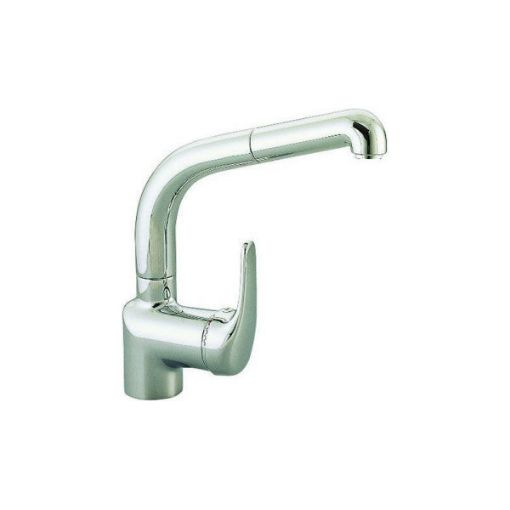 Picture of Cisal EU00157021 kitchen tap mixer with pull-out spray