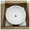 Picture of Vasqua round sink diameter 360 x 130 mm white - 157393100001