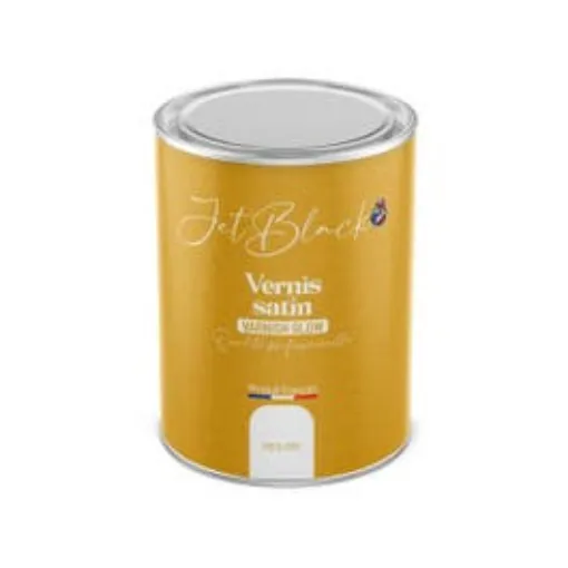 Picture of Vernis Satin Varnish Glow - 750 Ml - Jet Black