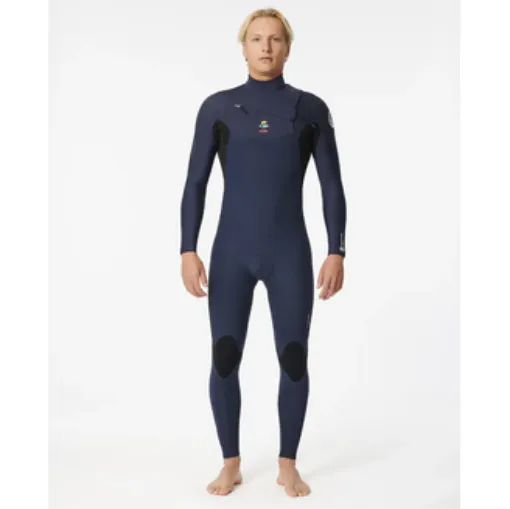 Picture of Combinaison De Surf Homme Dawn Patrol Warmth 3/2 Mm Zip Poitrine Dark Navy Rip Curl