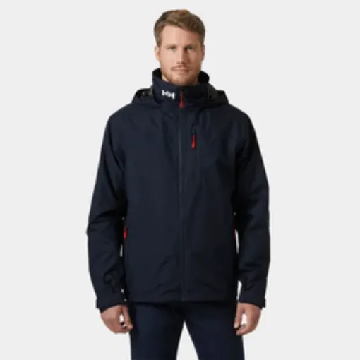 Picture of Veste De Pont Navy À Capuche Doublee Polaire Crew 2.0 Helly Hansen