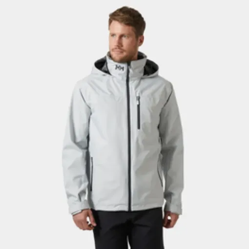 Picture of Veste De Pont Gris À Capuche Crew 2.0 Helly Hansen