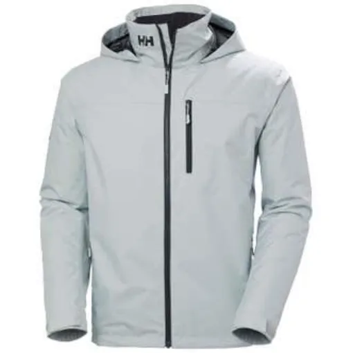 Picture of Veste De Pont Gris À Capuche Doublee Polaire Crew 2.0 Helly Hansen