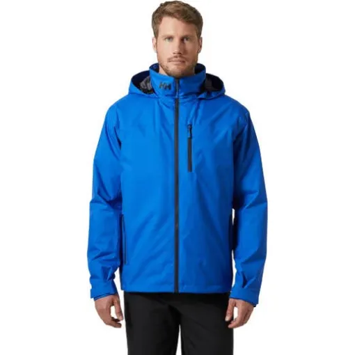 Picture of Veste De Pont Bleu À Capuche Doublee Polaire Crew 2.0 Helly Hansen