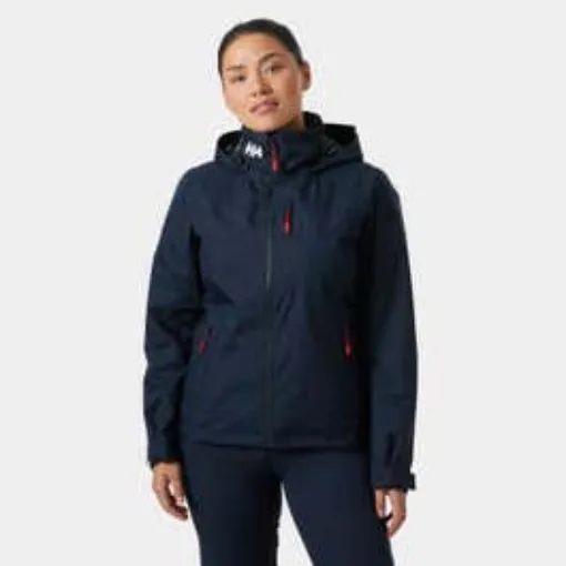 Picture of Veste De Pont A Capuche Navy Crew Doublee Polaire 2.0 Femme Helly Hasen