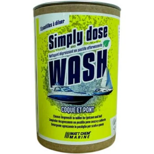 Picture of Simply Wash - Nettoyant Coque Et Pont - 5 Pastilles Effervescentes De 20 Grs - Matt Chem