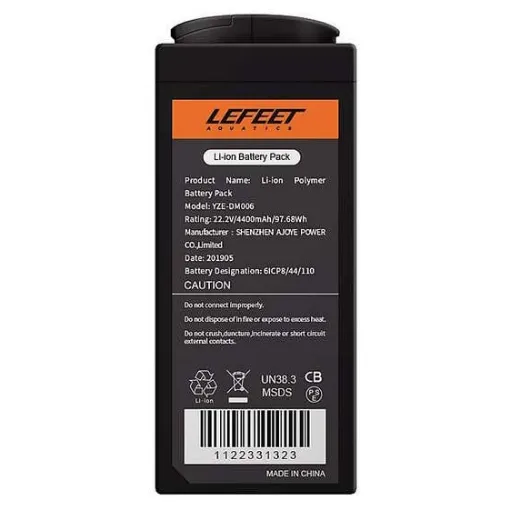 Picture of Batterie Li Ion Seule Pour Scooter Sous-marin Lefeet S1 Pro