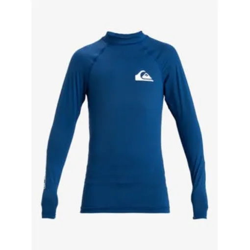 Picture of Tee Shirt Lycra De Surf Manches Longues Everyday Upf 50 Garçon Bleu Quiksilver