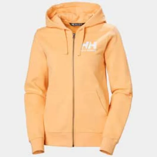 Picture of Sweat à Capuche Zippé Hh® Logo 2.0 Femme Pêche Helly Hansen