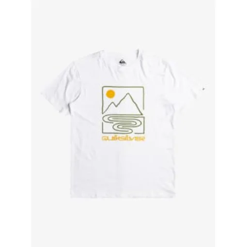 Picture of Qs Outline Mountains - T-shirt à Manches Courtes Pour Homme Quiksilver Xs