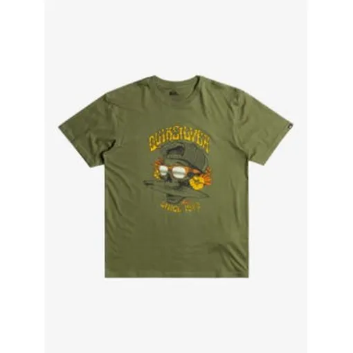 Picture of Qs Skull 69 - T-shirt à Manches Courtes Pour Homme Quiksilver