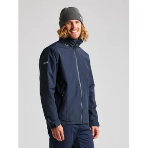 Picture of Veste De Pont à Capuche Homme Crew Warm Hooded Jacket Navy Slam