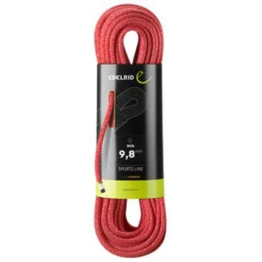 Picture of Corde D'escalade - 70m Boa 9.8mm Rouge- Edelrid