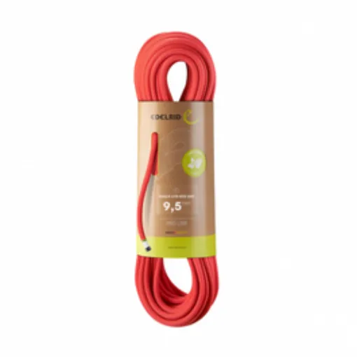 Picture of Corde D'escalade -80m eagle Lite Eco Dry 9.5mm Neon Coral - Edelrid