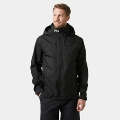 Picture of Veste De Pont à Capuche Homme Crew 2.0 Noir Helly Hansen