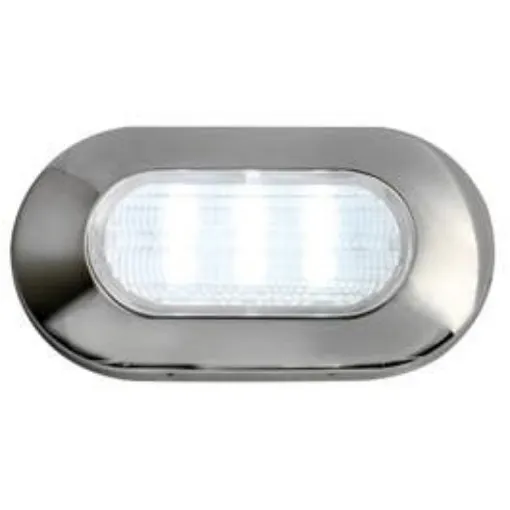 Picture of Lumière De Courtoisie étanche En Inox - Led - Sans Encastrement - Osculati