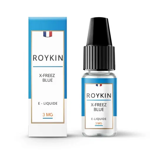 Picture of e liquid roykin x-freez blue 3mg